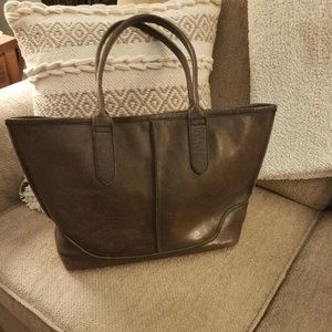 Frye Cara Tote - Smoke